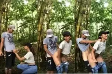 Remaja Ngentot Liar di Kebun Bambu Panas Gila